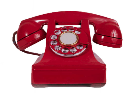 Picture of red phone